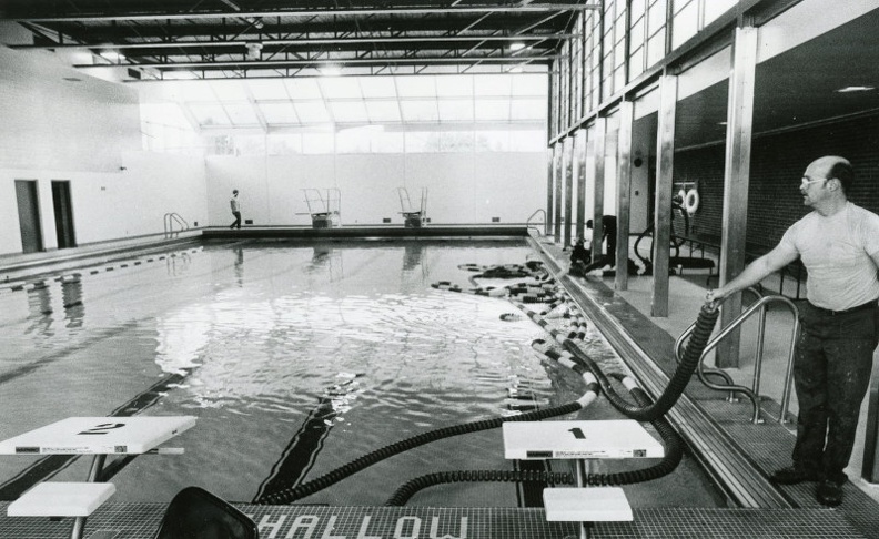 BCHS Pool Construction 1987